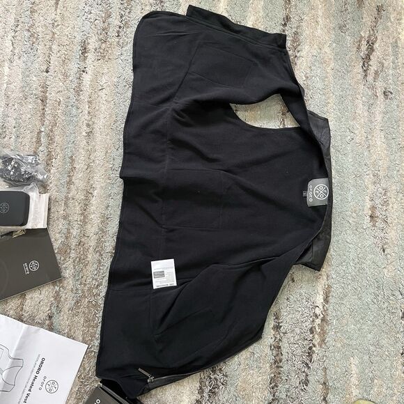 Ororo Heated Vest Womens Size Large Black Full Zip Sleeveless With Battery - Picture 5 of 8